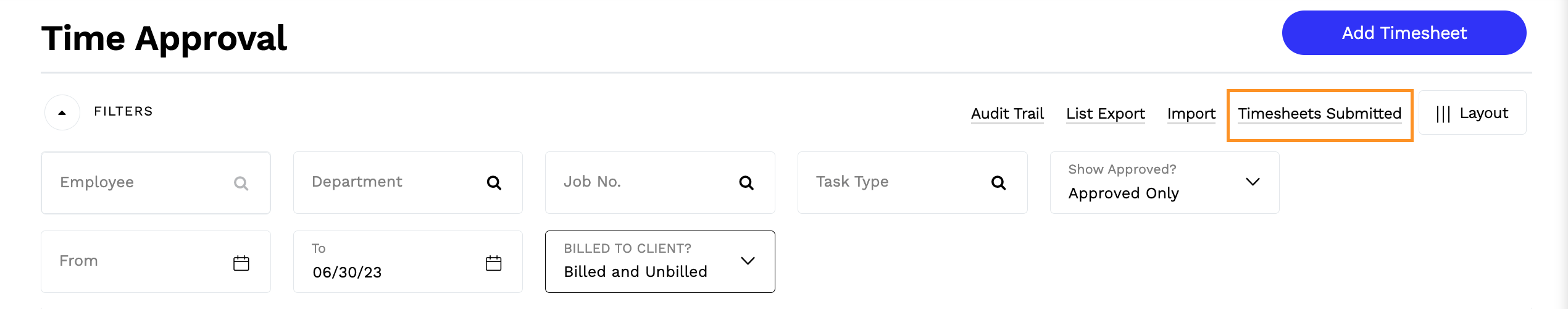 Weekly Timesheet Submission - Minimal Art Collection - Full HD Quality
